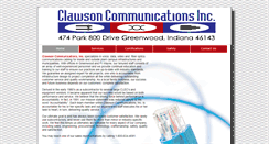 Desktop Screenshot of clawsons.com